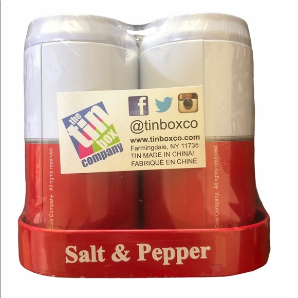 Coca Cola Salt & Pepper Shakers - Picture 2 of 2